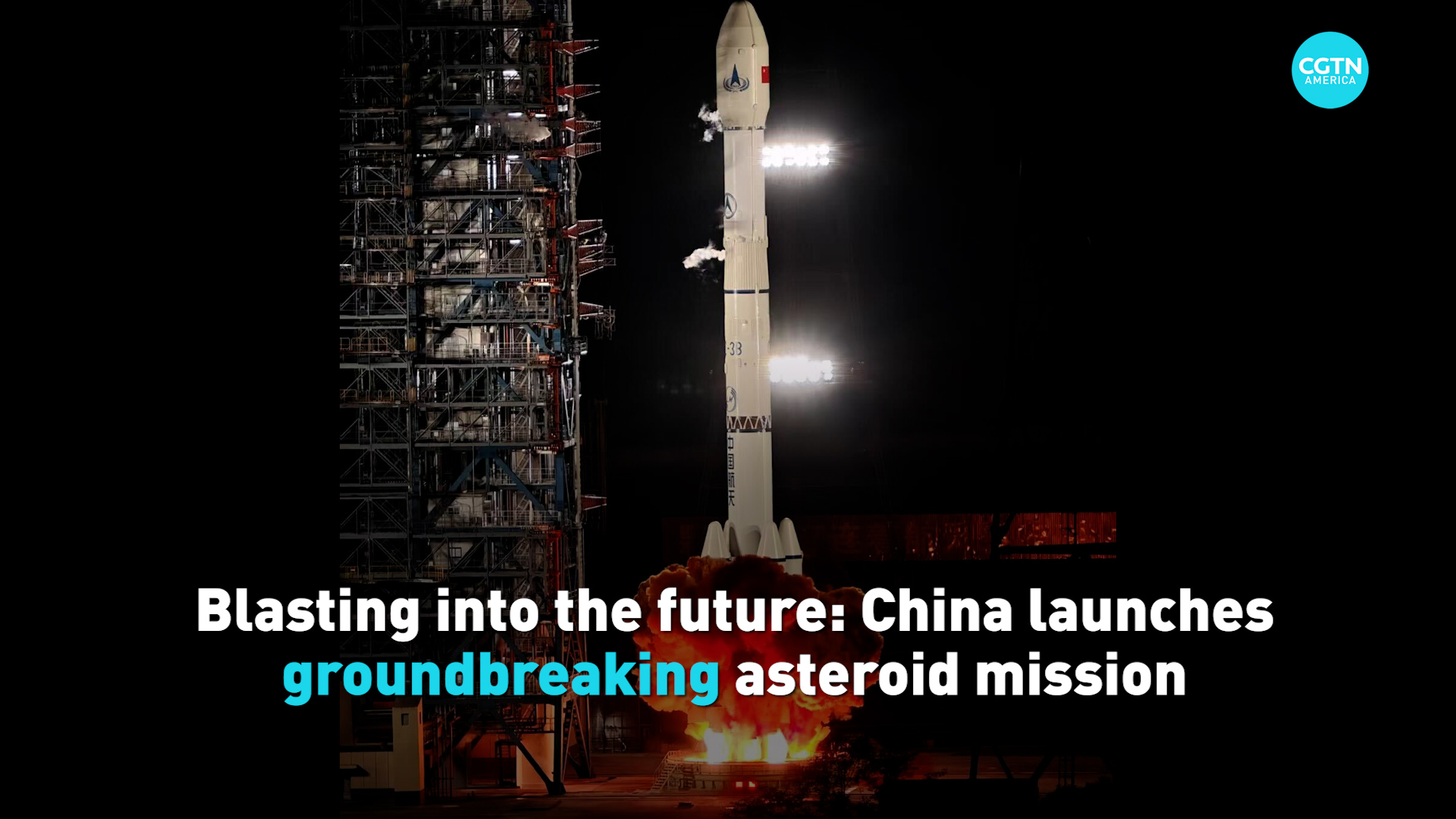 China launches groundbreaking asteroid mission